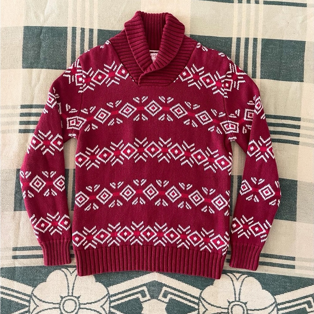 Vintage style cotton sweater!
